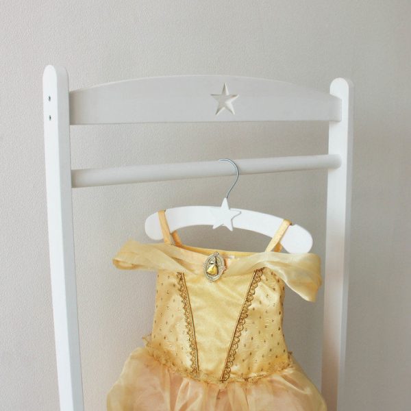 Напольная детская вешалка-стойка белая — изображение 9