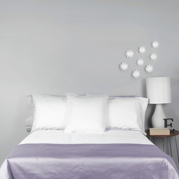 Декор для стен (8 штук) Umbra delica белый — изображение 4