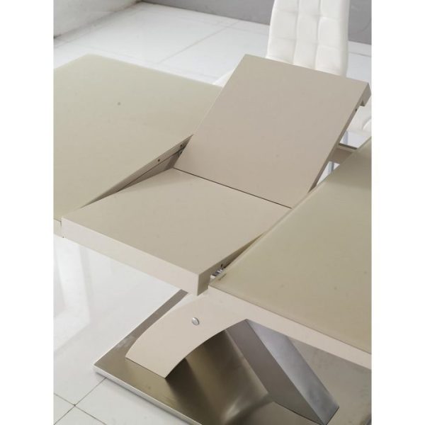 Обеденный стол с глянцевой поверхностью и столешницей из закаленного стекла — изображение 2