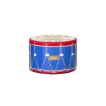 Пуф мягкий с принтом Woouf! Sgt. Peppers Drum в виде знаменитого барабана с обложек альбомов The Beatles