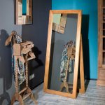 Зеркало напольное Teak&Water из массива тика 