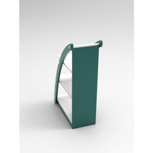 Стеллаж Парус К10 темно-бирюзовый — изображение 17