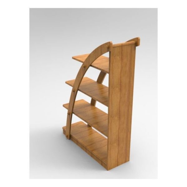 Стеллаж Парус К14 Золотистый Дуб — изображение 15