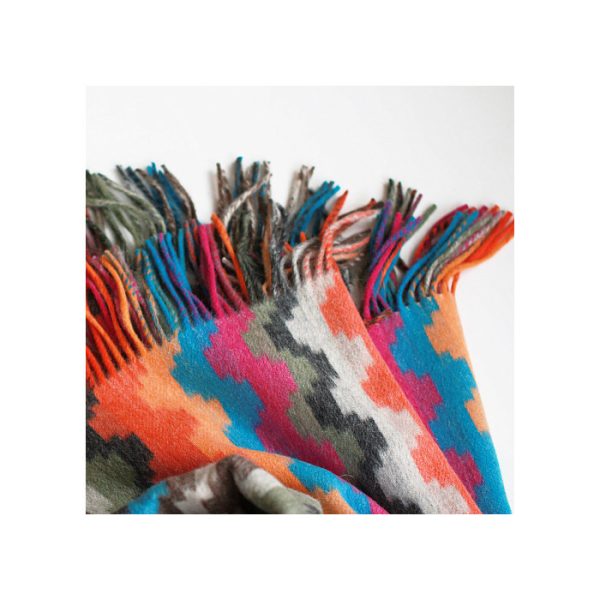 МЕКСИКАНСКИЙ ПЛЕД ИЗ ШЕРСТИ — изображение 3