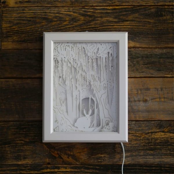 Световая диорама Зачарованный лес — изображение 4