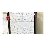 Карман декоративный EllipseFurniture L Белый Вставка Фантазия Красный — изображение 3