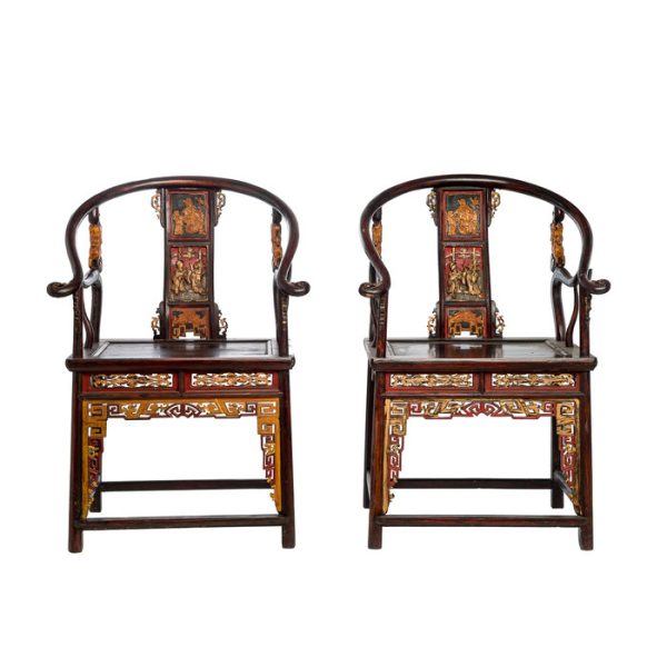 Подковообразное кресло Мэй-Гуй-И Династия Цин — изображение 2