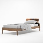 Кровать Karpenter Katchwork Singl с каркасом из массива тика 90x200 см — изображение 3