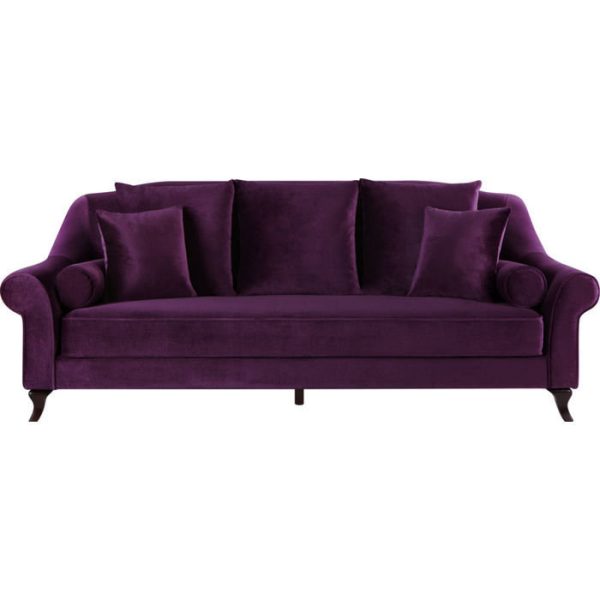 Диван Prime Minister с обивкой из фиолетовой ткани  — изображение 2