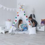 Гирлянда из флажков Simple White из 100% хлопка — изображение 4