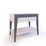 прикроватная тумба Bdesign Still светло-серая 62