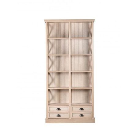 Стеллаж Кембридж для книг с 4-я ящиками