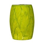 керамический столик-табурет в виде барабана 