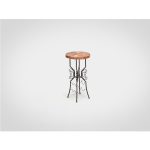 Столик барный с держателями для напитков и бокалов 104х55 см