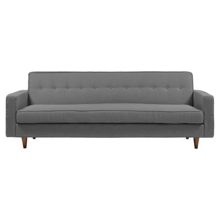 Диван Bantam Sofa Большой Лён Серый