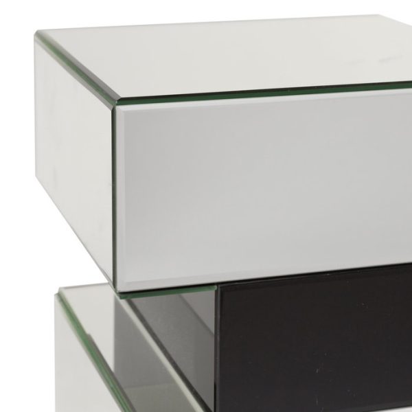 Кофейный столик Colombes полностью покрытый зеркальными панелями — изображение 2