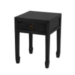 Прикроватный Журнальный столик  Chinese с выдвижной ящик с металлическим кольцом