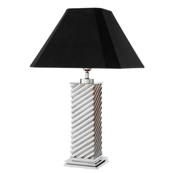 Настольная лампа  Lungarno с черным абажуром — изображение 2