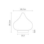 Настольная лампа Fabbian DUNE — изображение 4