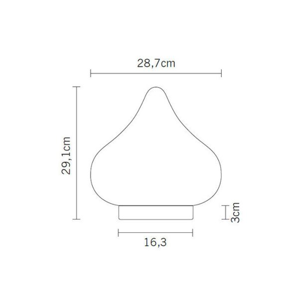 Настольная лампа Fabbian DUNE — изображение 4
