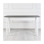 Раскладной обеденный стол Benedict из натурального массива дерева