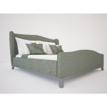 Кровать Azhur с обивкой из ткани 160х200 см — изображение 2