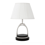 Настольная лампа  Princeton с белым абажуром