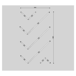 Полки Latitude FLEX SHELF SET 88 GRADIENT marsala — изображение 2