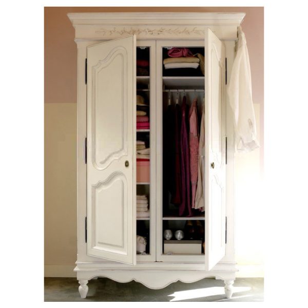 Шкаф двухстворчатый Снежный Прованс — изображение 2