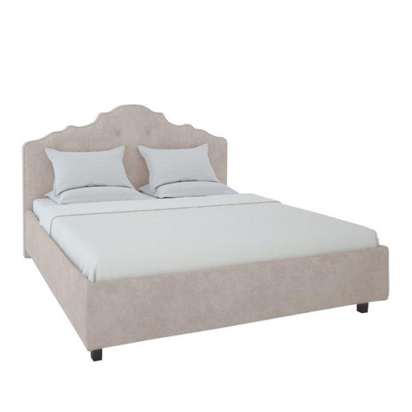 Кровать Palace 180x200 см Велюр Серый — изображение 2