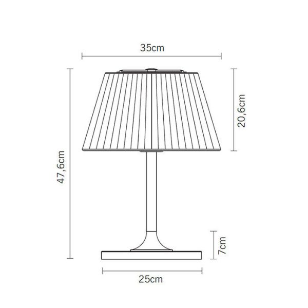 Настольная лампа Fabbian FLOW — изображение 3