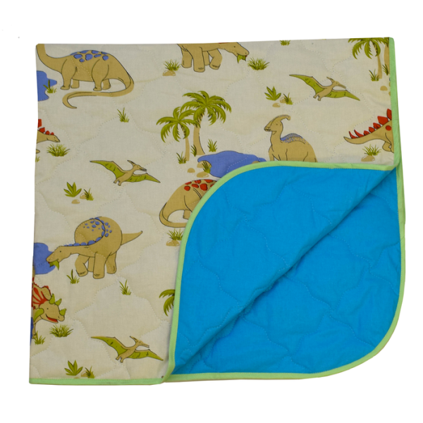 2666product_gallery_photo_5f3b1669-d243-4e48-bc18-e1c29726ba57.png Плед детский стеганый Мир динозавров хлопок 100% 120х130 — изображение 1