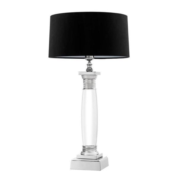 Настольная лампа  Elba с черным абажуром  — изображение 2