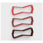 Полки Latitude FLEX SHELF SET 97 GRADIENT marsala