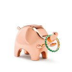 Подставка для колец anigram слон медь