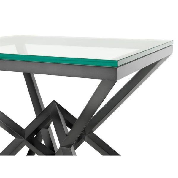 Кофейный Стол  Connor со столешницей из плотного прозрачного стекла — изображение 2