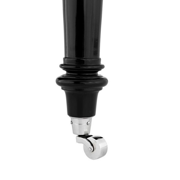 Раздвижной обеденный стол на колесиках  Table Trafalgar из натурального дерева — изображение 7