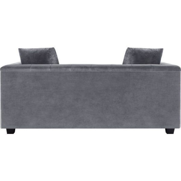 Диван PAOLO с обивкой из серого ткани  — изображение 4
