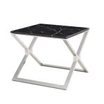 Приставной столик  со столешницей из искусственного мрамора