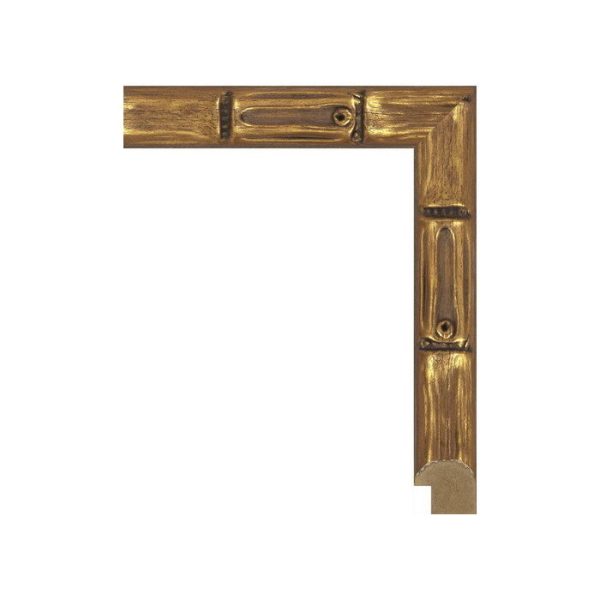 Настенное Зеркало Золотой Бамбук — изображение 2