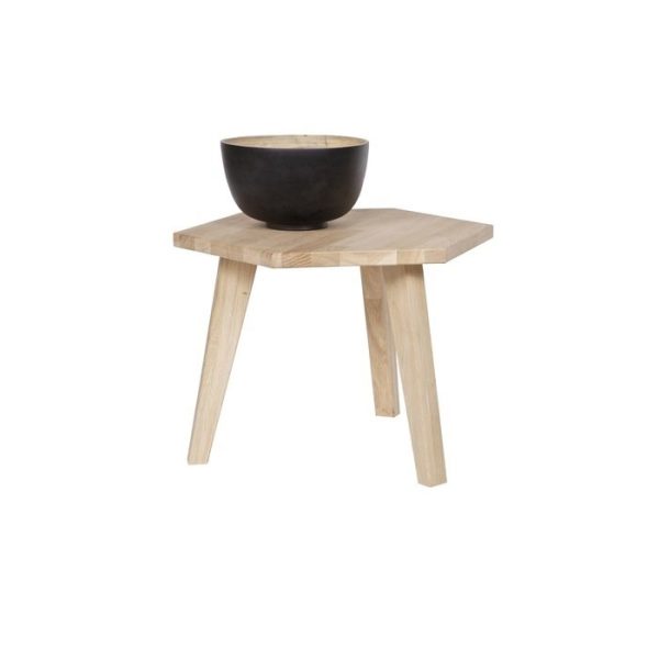 Кофейный столик  Hex solid oak side table из массива дерева — изображение 2