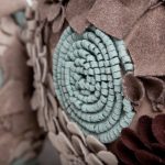 Шерстяной пуф Loca Nera small garden flower — изображение 5