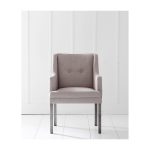 стул с мягкой обивкой Flexi Line светло-серый