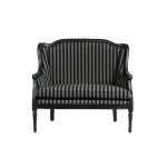 Диванетка из массива дерева и ткани