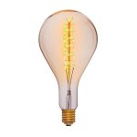 Лампа накаливания E40 95W груша прозрачная 