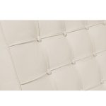 Диван Barcelona Двухместный Молочная Кожа Класса Премиум — изображение 4