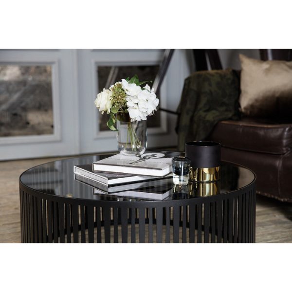 Журнальный столик АМСТЕРДАМ из стали и закаленного стекла — изображение 3