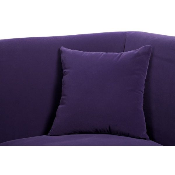 Диван Hollis Фиолетовый Велюр — изображение 4
