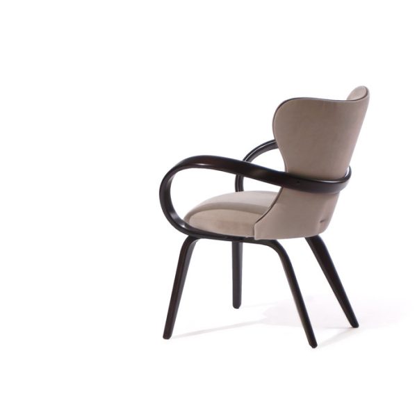 Стул Apriori S с подлокотниками из гнутого дерева — изображение 5