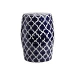 Керамический столик-табурет Istanbul Stool Dark Blue